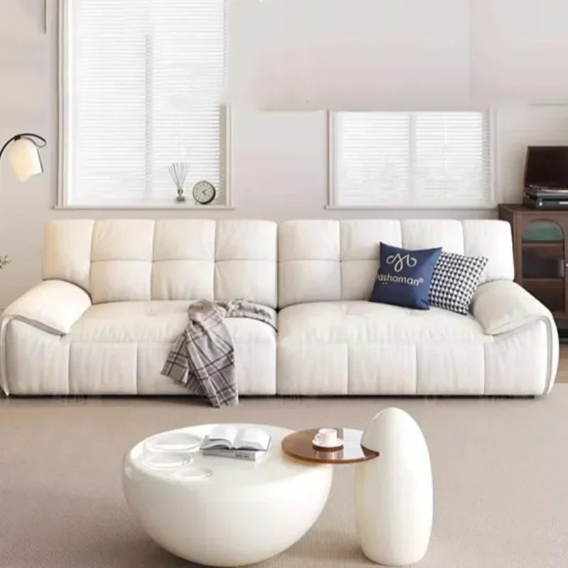 Light Luxury Relaxing Sofa Luxury Comfortable Italiano Designer Sofa Bed Lazy Halloween Reclining Divano Letto Home Decoration