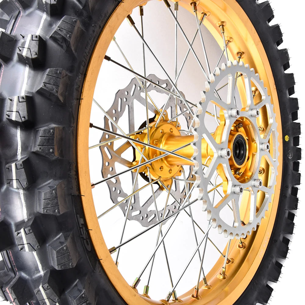 SUR Electric Dirt Bike Ultra bee Modified Off-Road Wheelset 21 front /18 rear wheelset dirt bike tires UB Mod Off-road wheelset