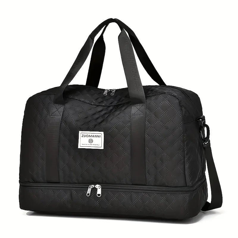 Lightweight Luggage Bag, Large Capacity Travel Duffle Bag Gym Tote Bags, Shoulder Weekender Overnight Bag
