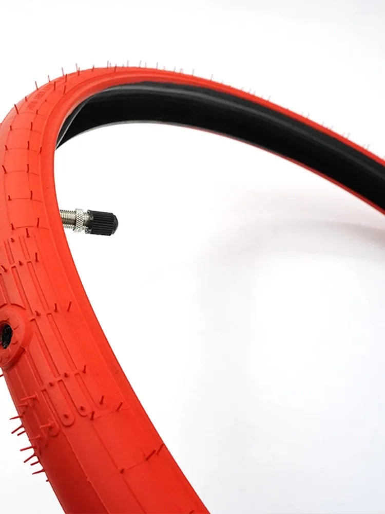 Dirt bike motorcycle small red tyre to prevent punctured tire forest field special low pressure inner tube tyre