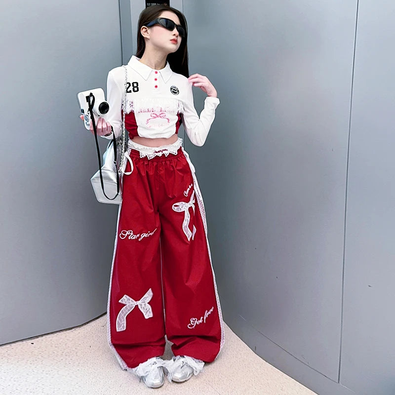 spring new teen   girls outfit sets