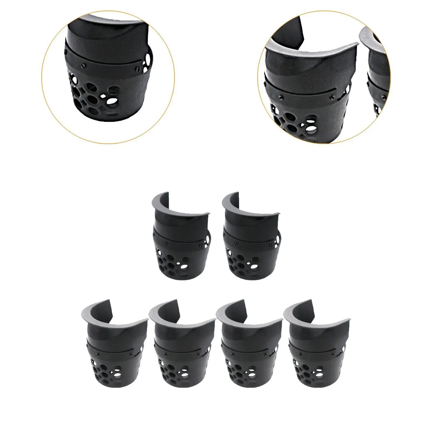 6x Billiard Pool Table Pockets Pool Table Accessories Baskets Replacement