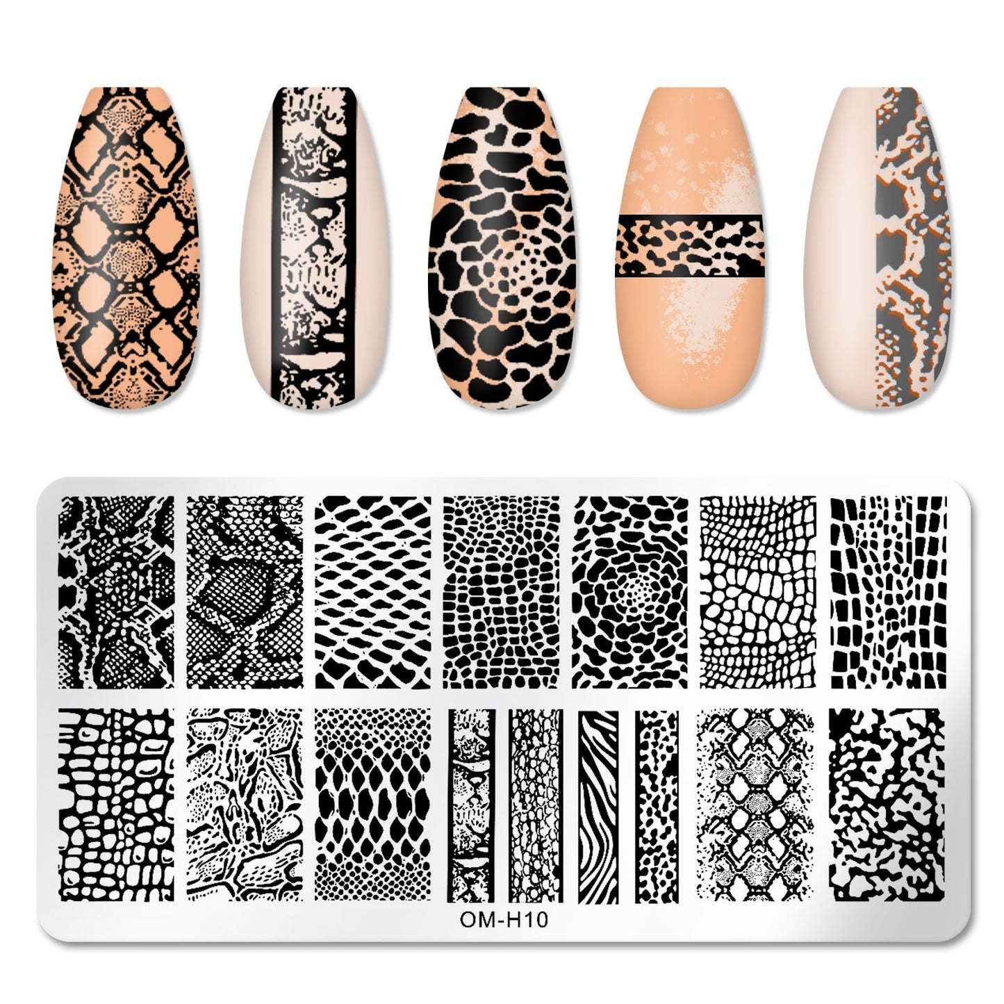 Manicure Printing Template Pattern Transfer Tool
