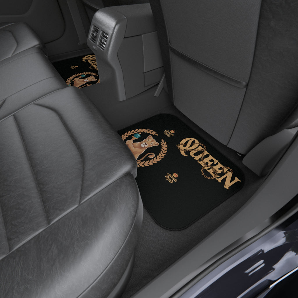 "Queen Lioness" 4 Set Car Mats