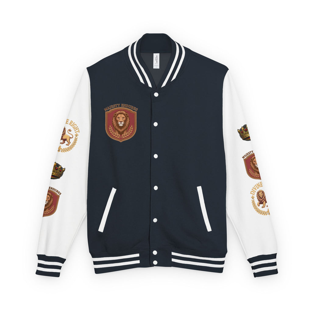 Authentic Royalty Men's "Crowned King" Letterman/Varsity Jacket