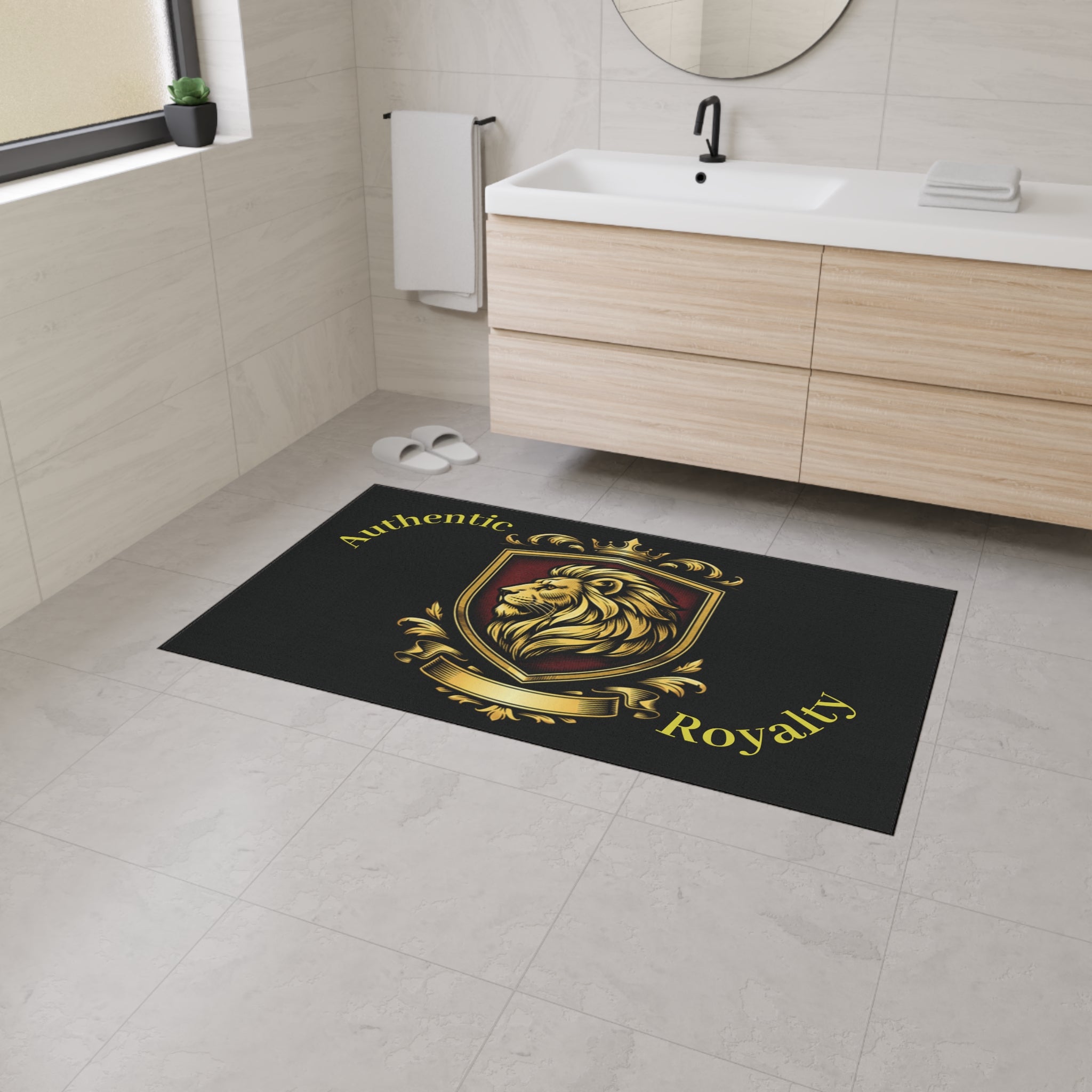 Authentic Royalty" Heavy-Duty Welcome Rug