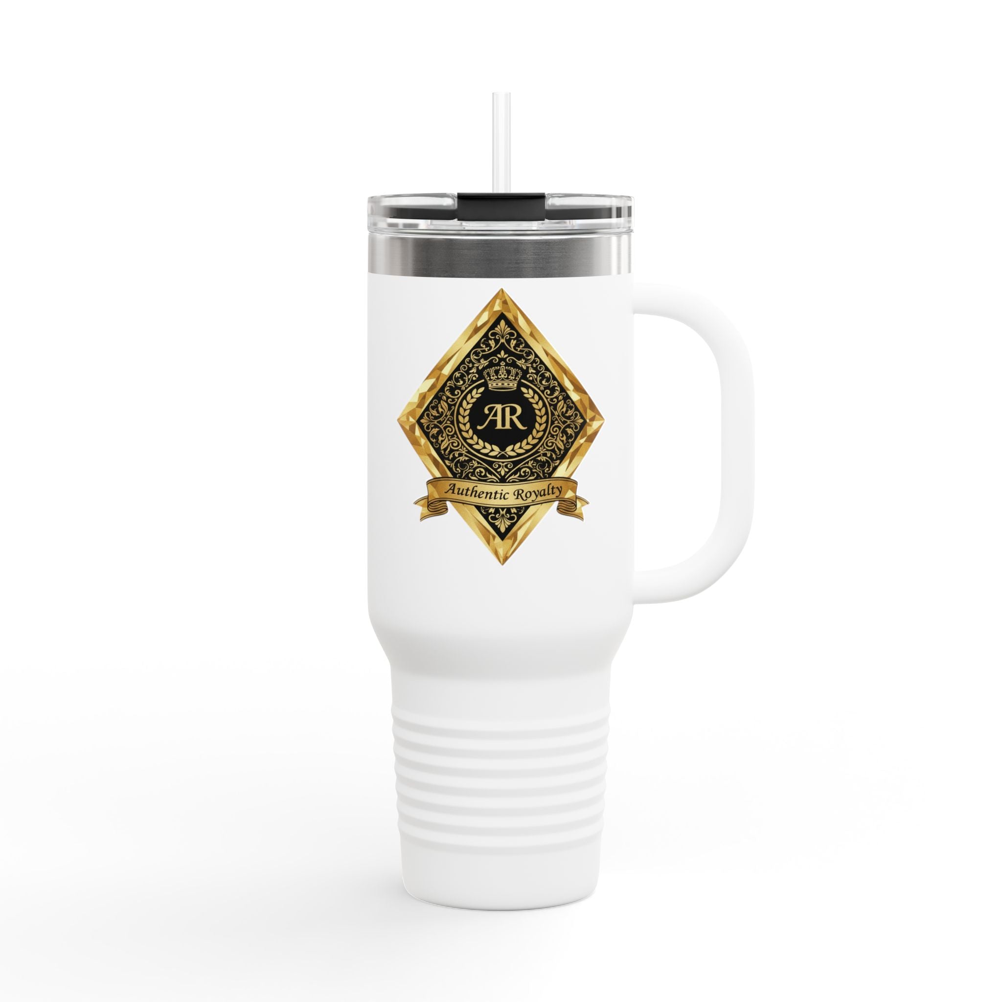 40oz "Gold Crest"  Tumbler