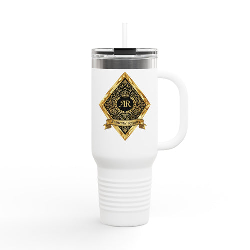 40oz "Gold Crest"  Tumbler
