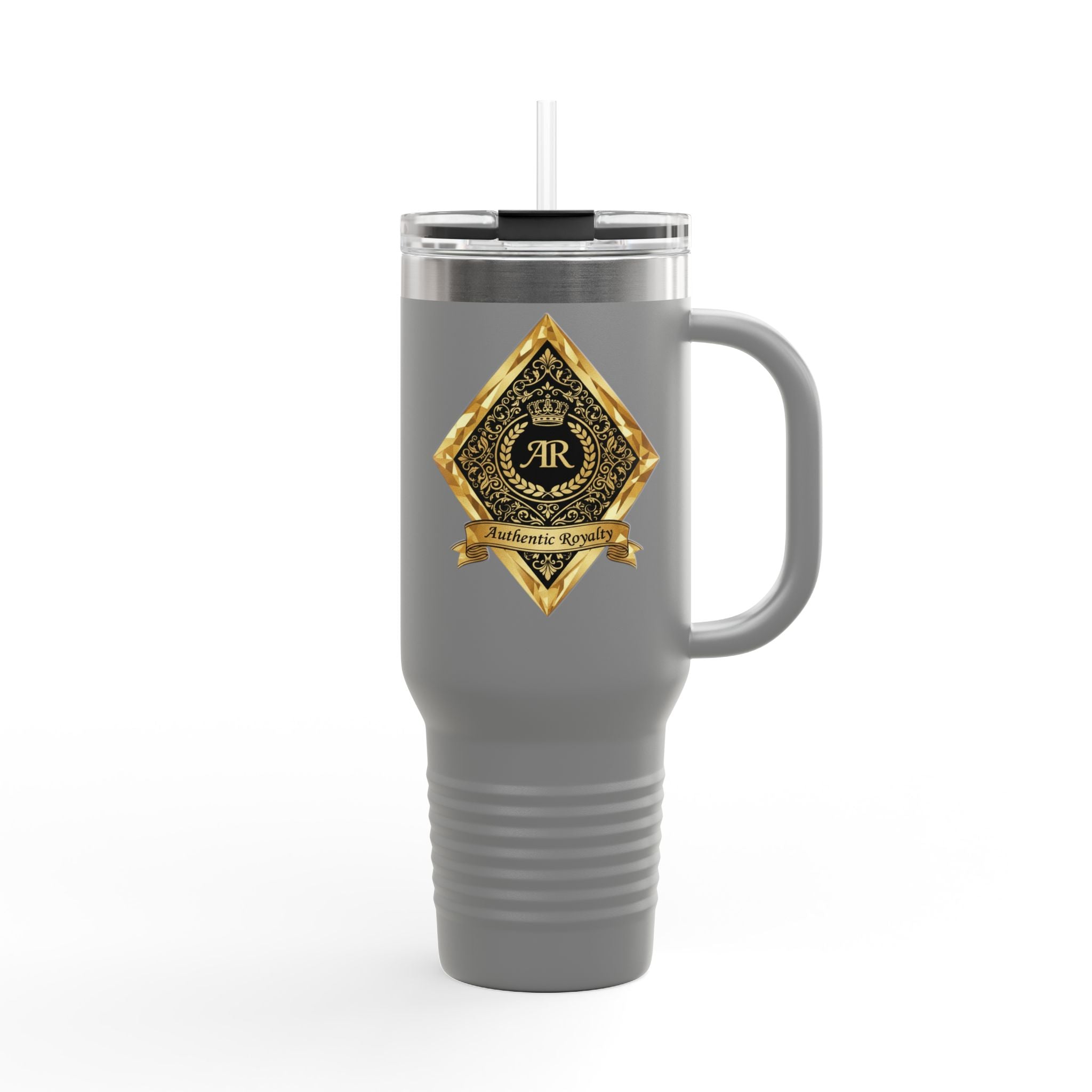 40oz "Gold Crest"  Tumbler
