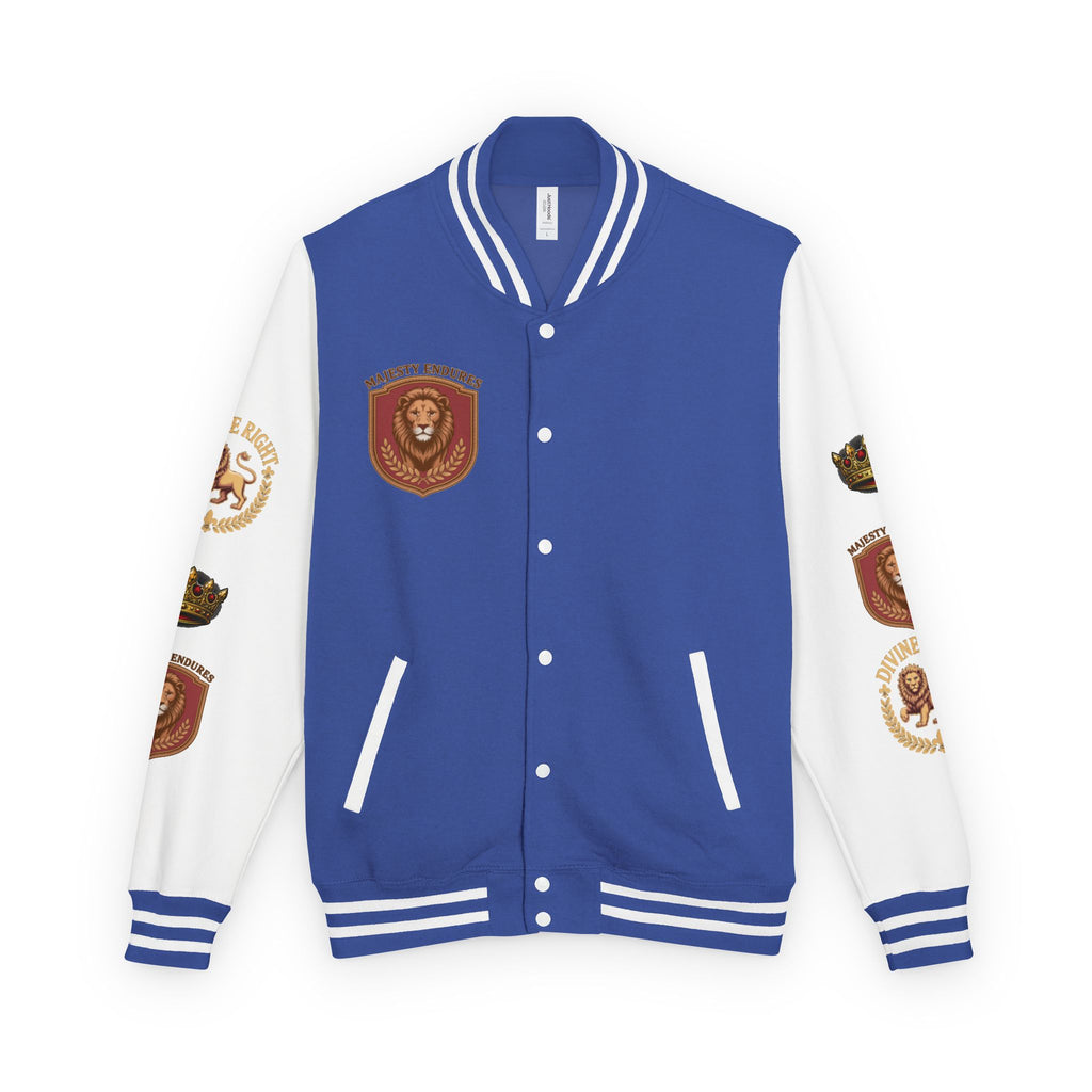Authentic Royalty Men's "Crowned King" Letterman/Varsity Jacket