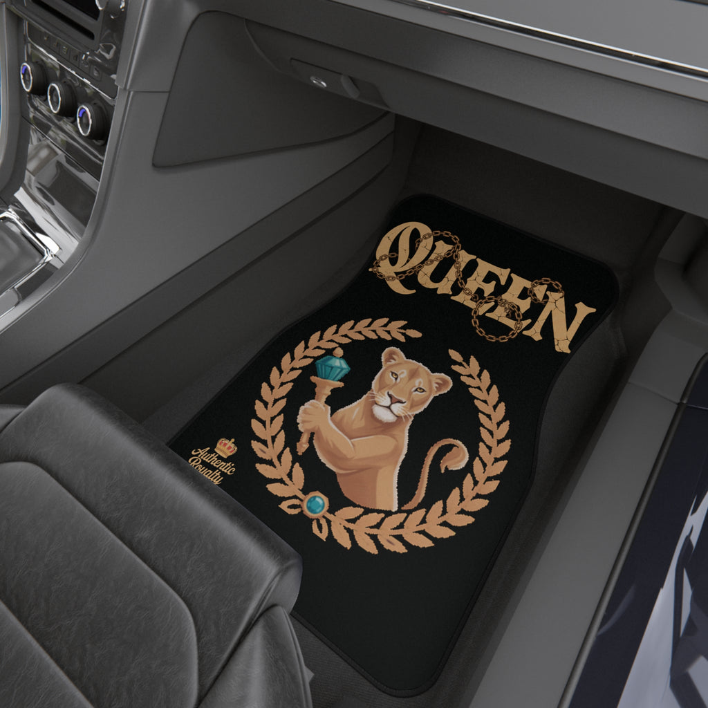 "Queen Lioness" 4 Set Car Mats