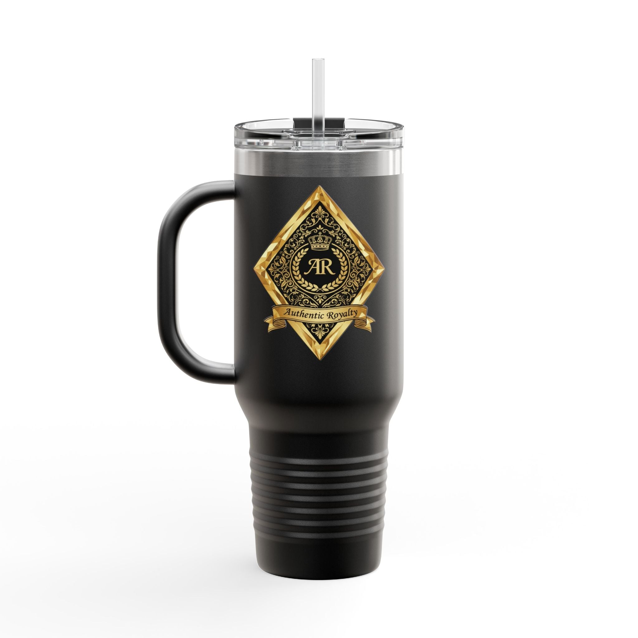 40oz "Gold Crest"  Tumbler