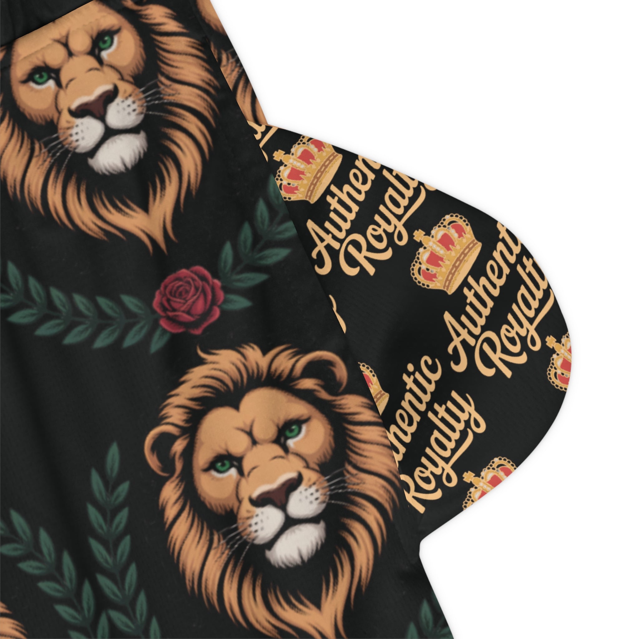 Authentic Royalty "Lion Crest" Basketball Shorts