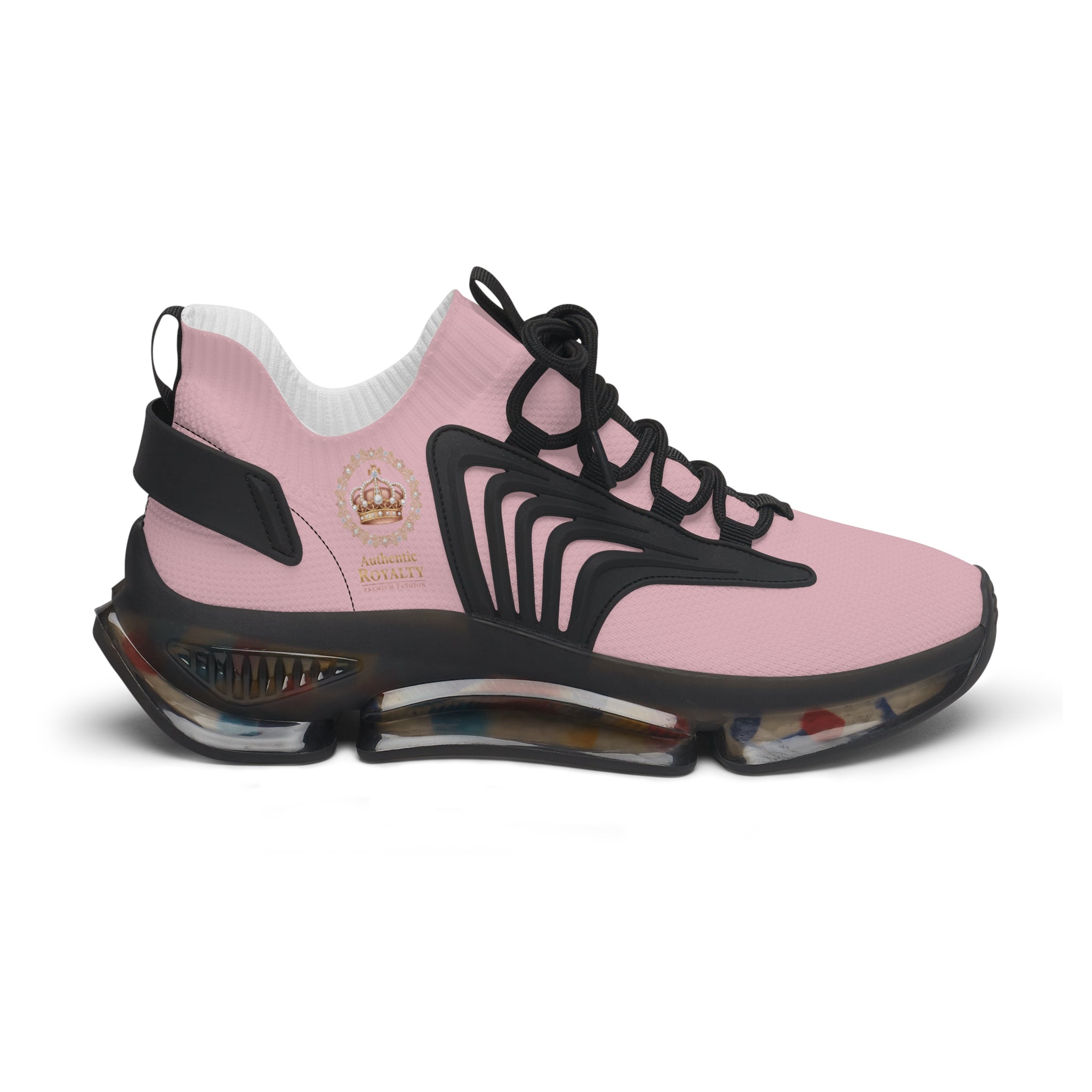 KoolKingKickz Women's "Plush Pink" Mesh Sneakers