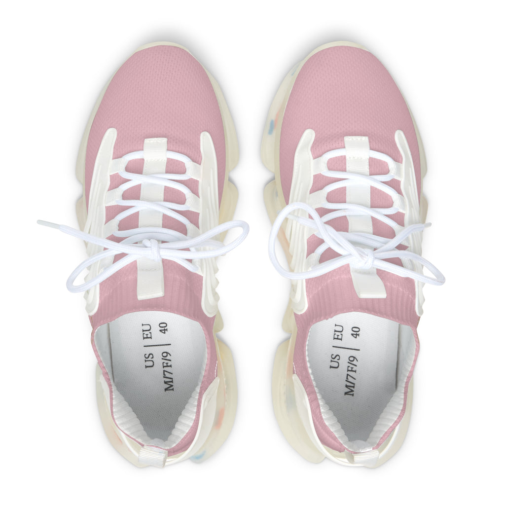 KoolKingKickz Women's "Plush Pink" Mesh Sneakers