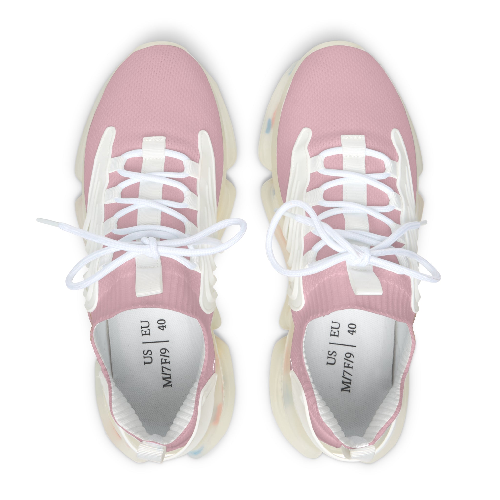 KoolKingKickz Women's "Plush Pink" Mesh Sneakers