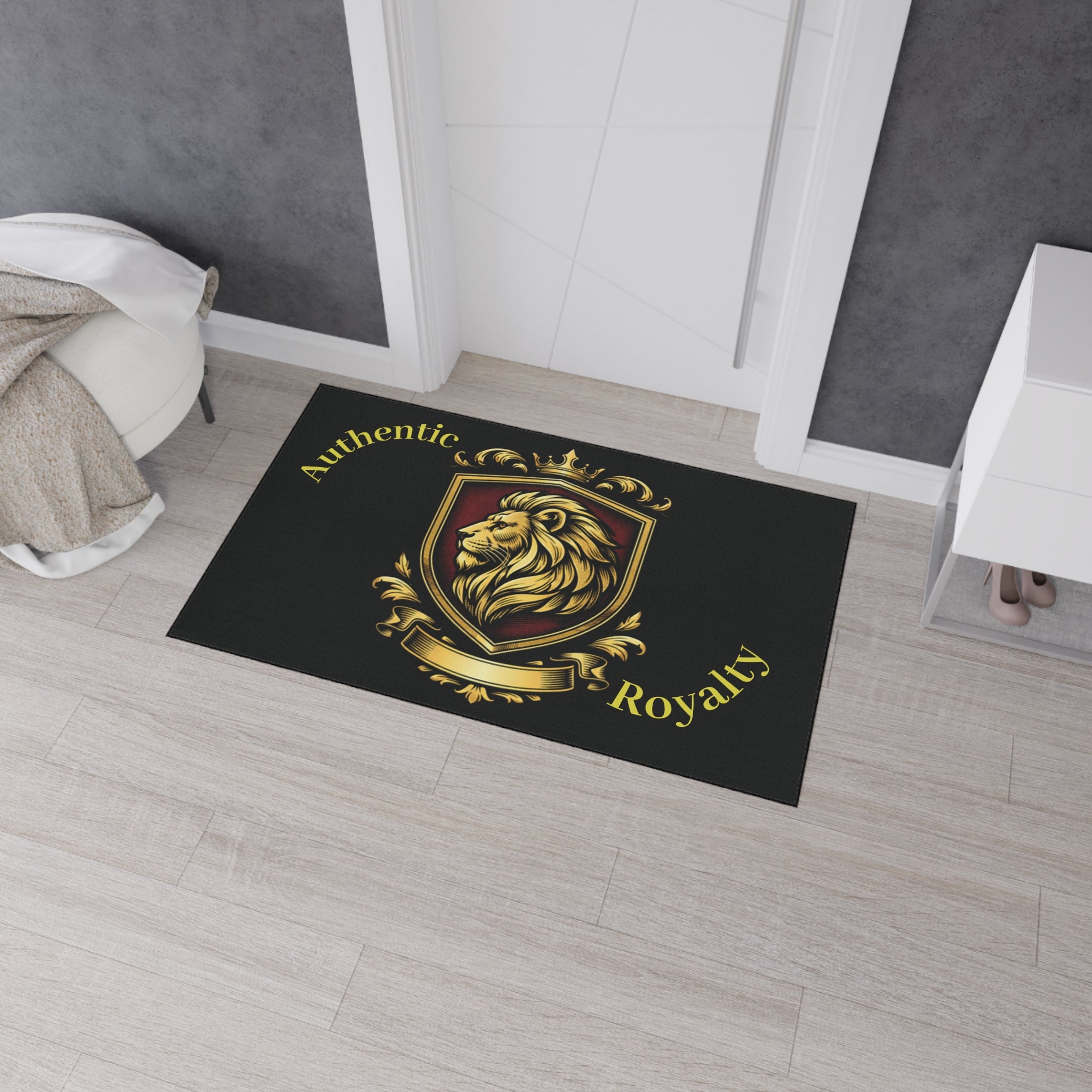 Authentic Royalty" Heavy-Duty Welcome Rug
