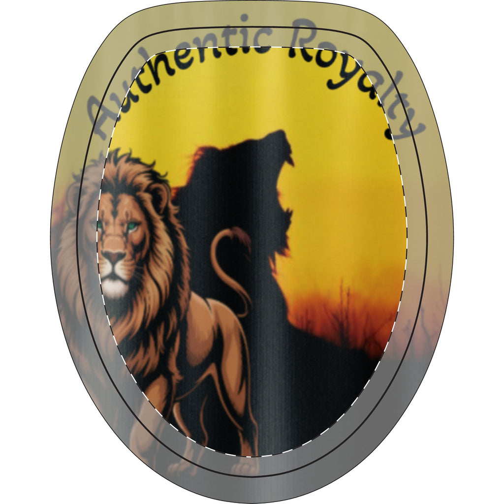 Lion Safari Toilet 3-Piece Bath Set