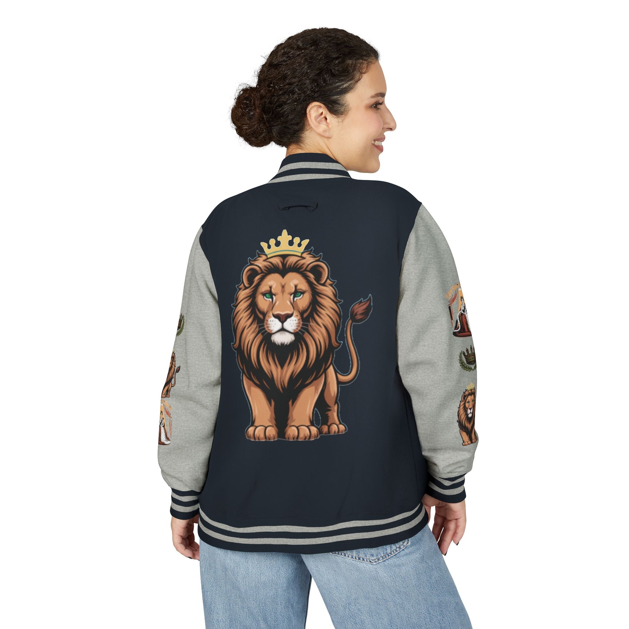 Authentic Royalty "Crowned Queen" Letterman/Varsity Jacket