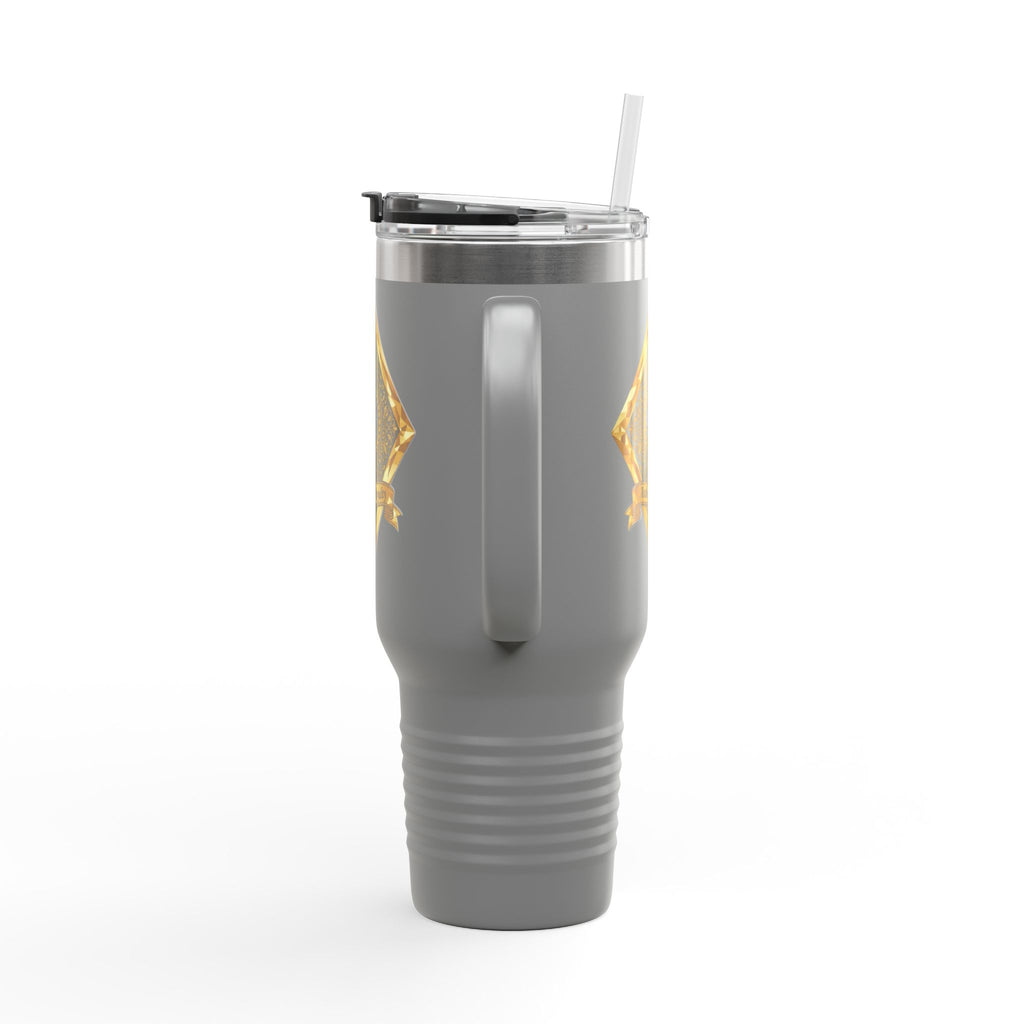 40oz "Gold Crest"  Tumbler
