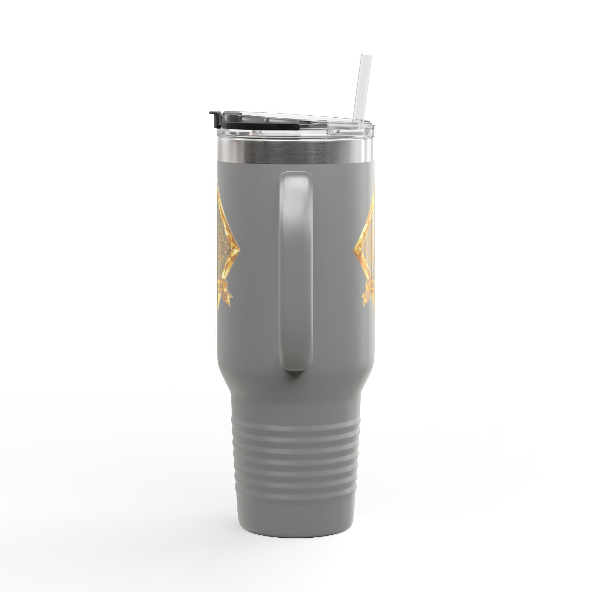 40oz "Gold Crest"  Tumbler