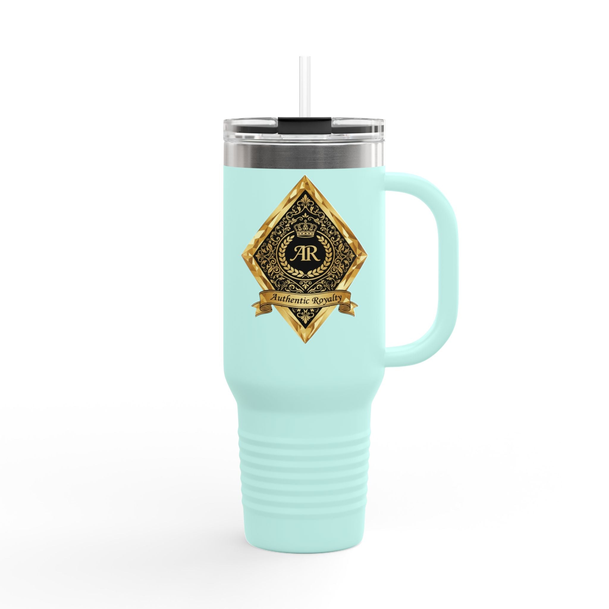 40oz "Gold Crest"  Tumbler