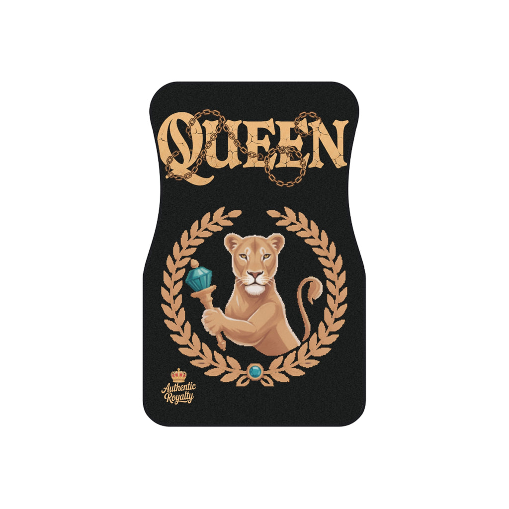 "Queen Lioness" 4 Set Car Mats