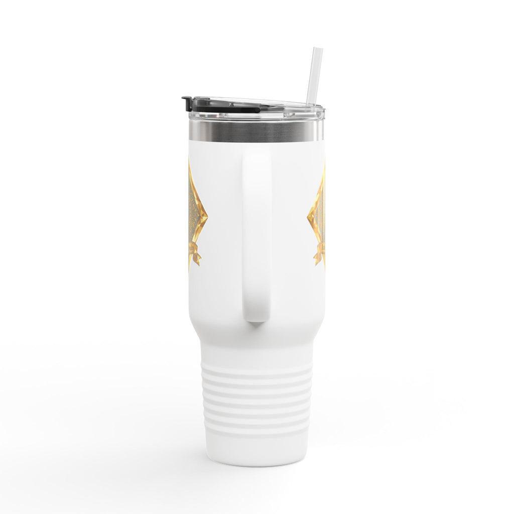 40oz "Gold Crest"  Tumbler