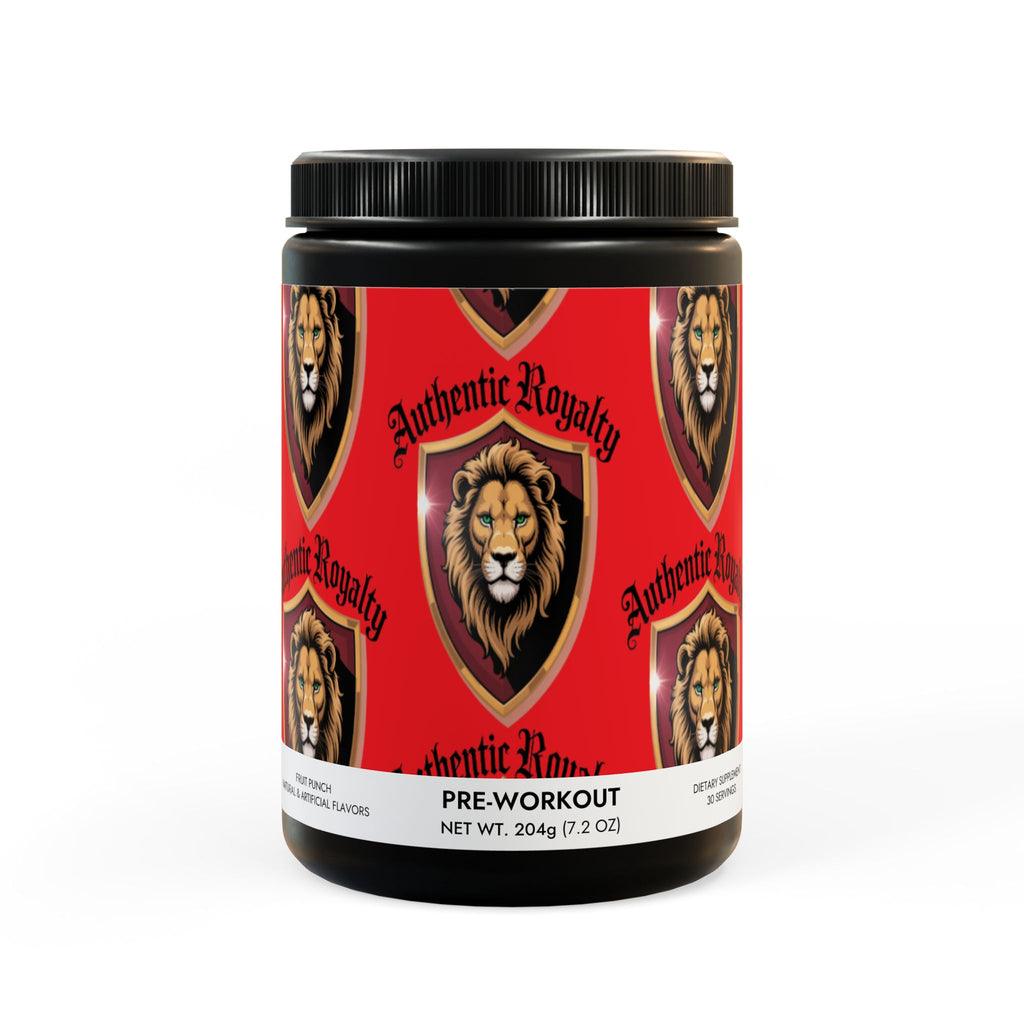 Authentic Royalty (Fruit Punch) Pre-Workout Supplement,  (204g, 7.1oz)