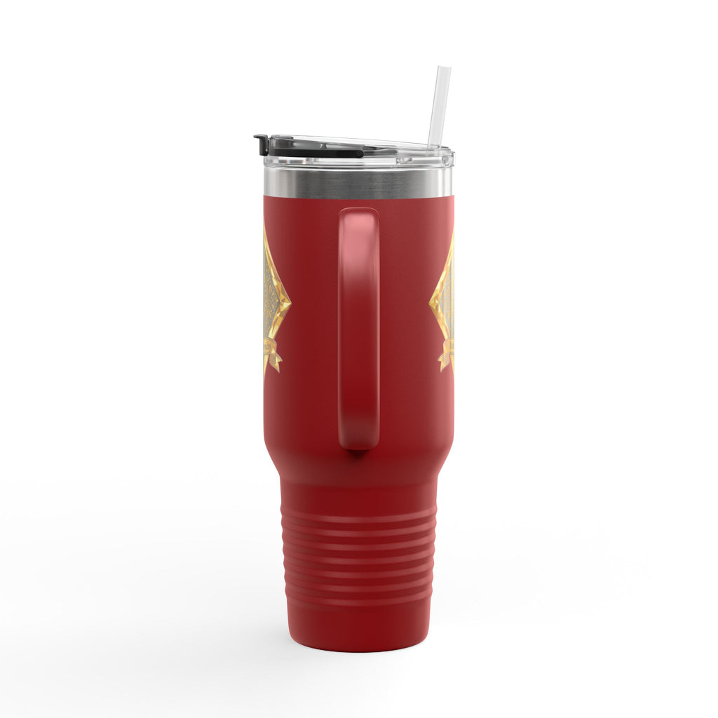 40oz "Gold Crest"  Tumbler