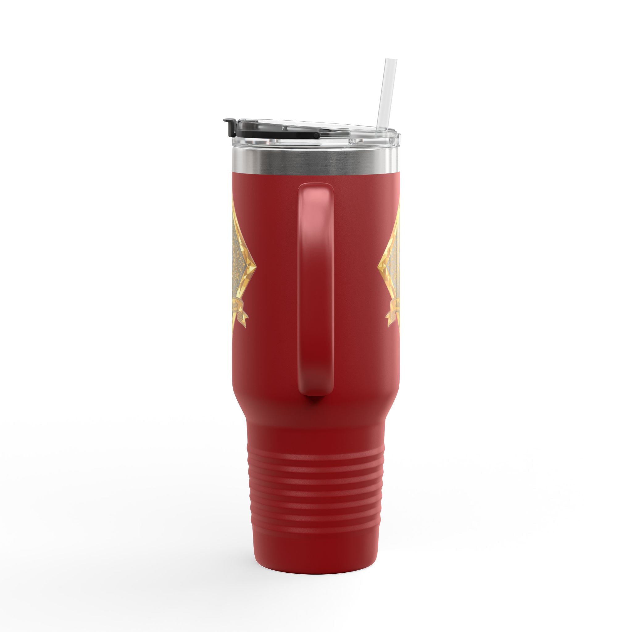 40oz "Gold Crest"  Tumbler