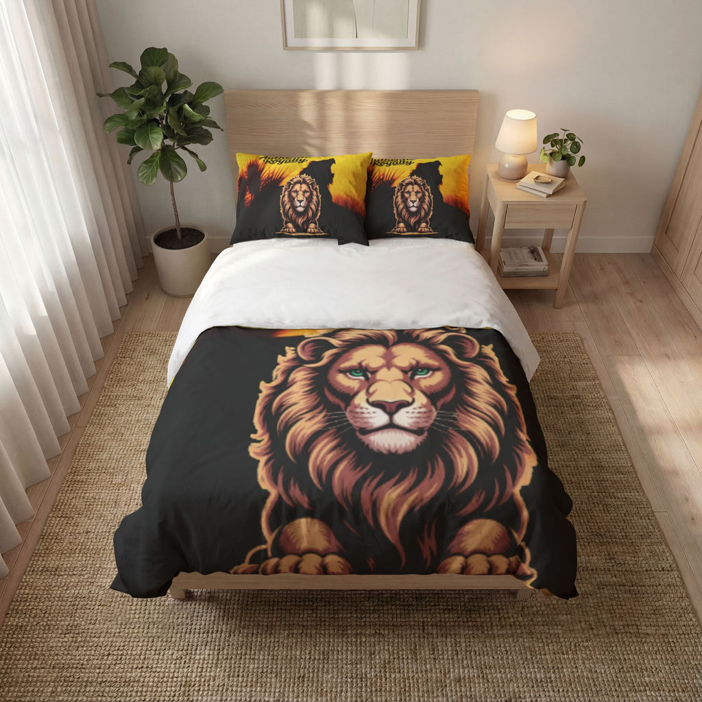 "King Lion" Quilt Cover Set