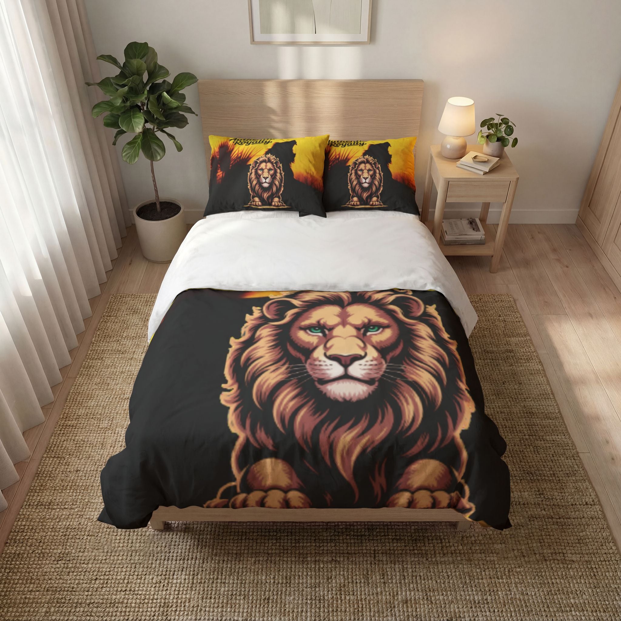 "King Lion" Quilt Cover Set