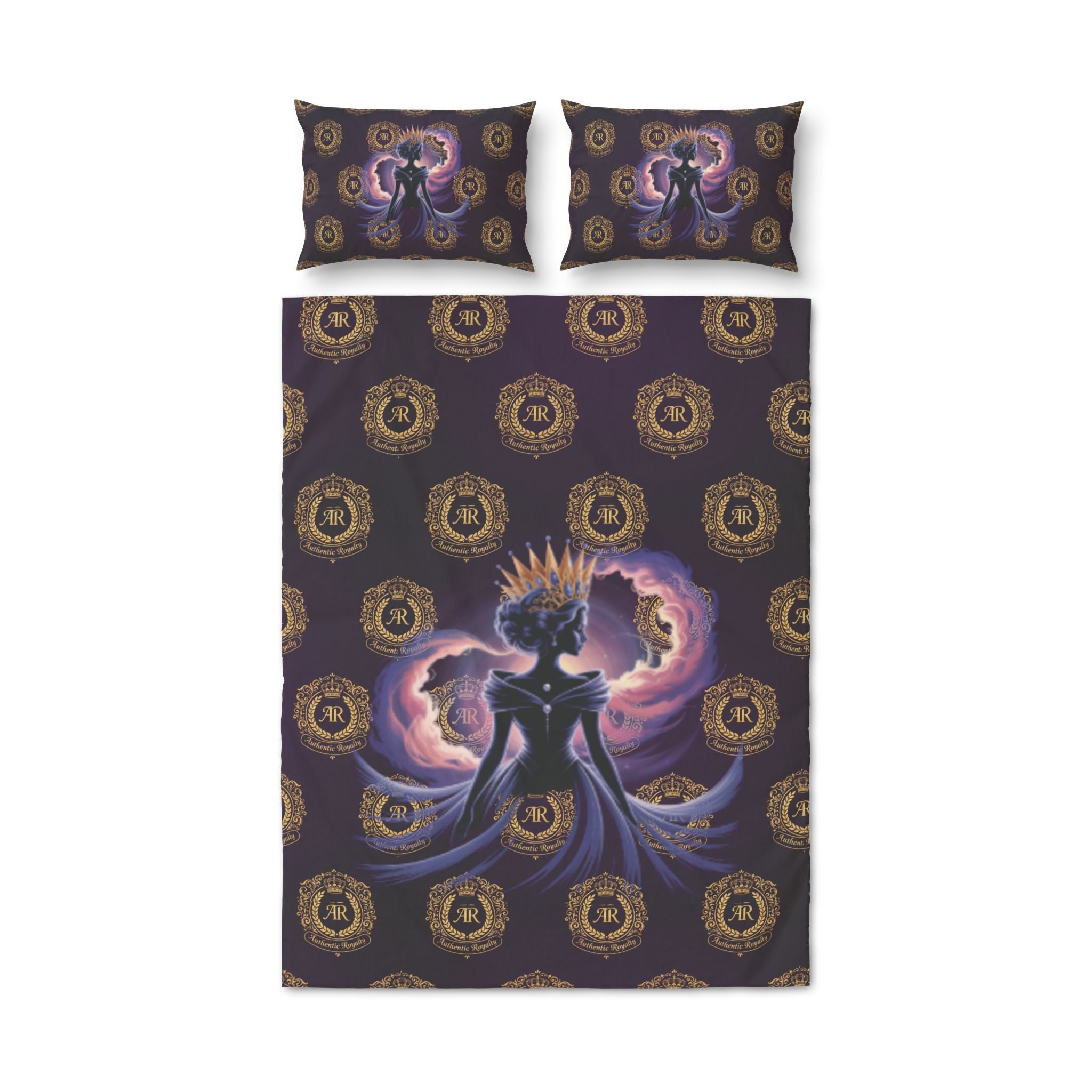 "Midnight Queen" Quilt Cover Set