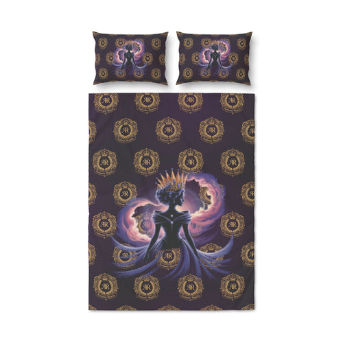 "Midnight Queen" Quilt Cover Set