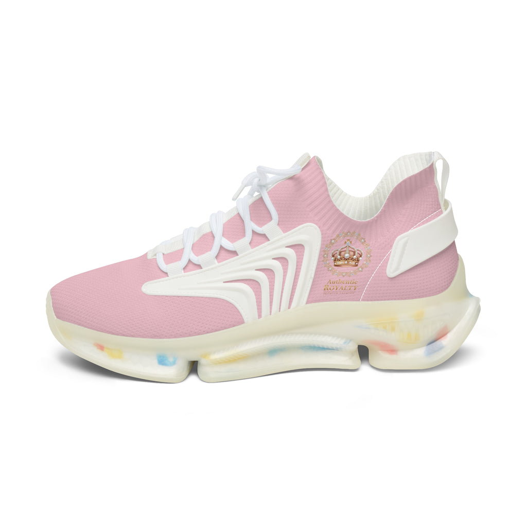 KoolKingKickz Women's "Plush Pink" Mesh Sneakers