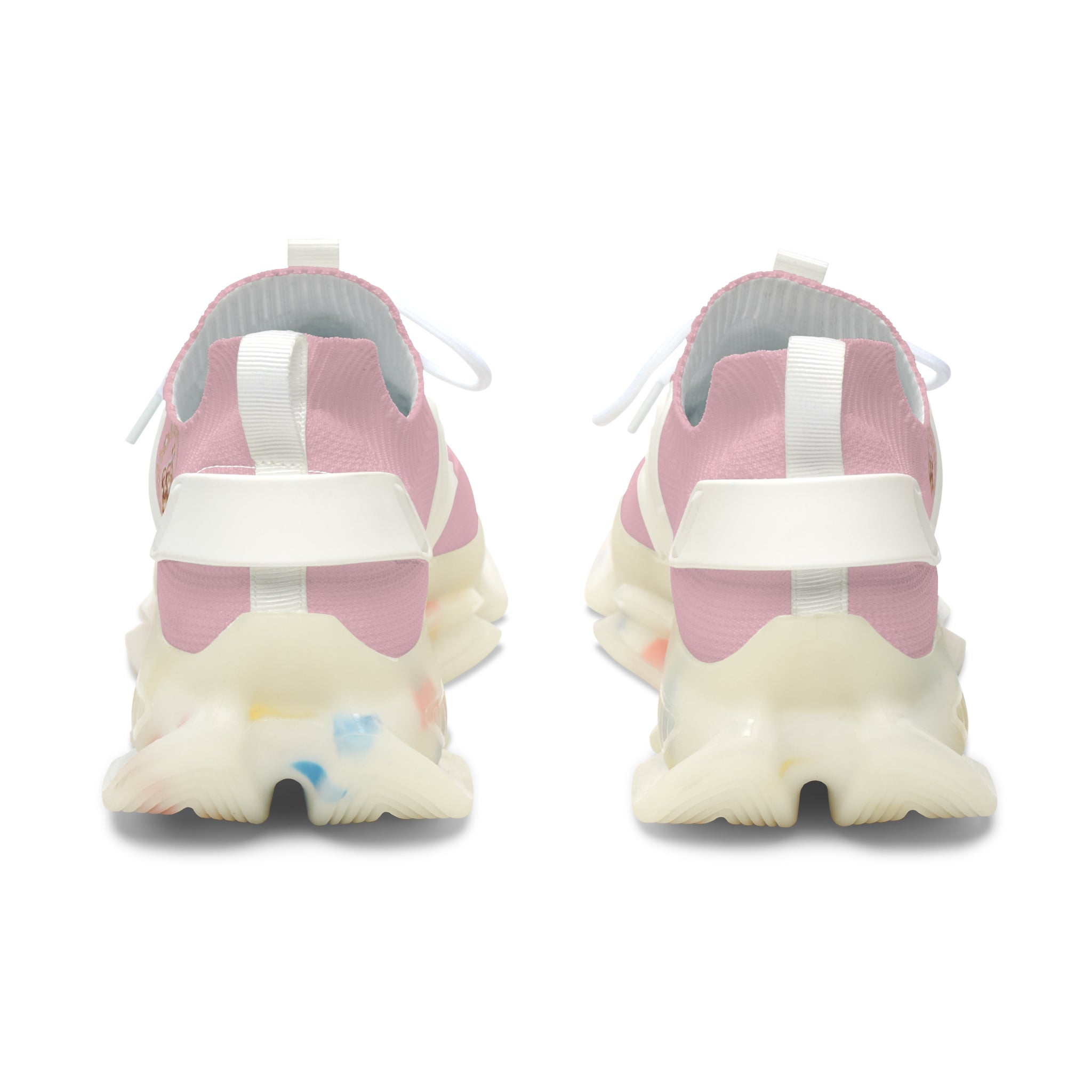 KoolKingKickz Women's "Plush Pink" Mesh Sneakers