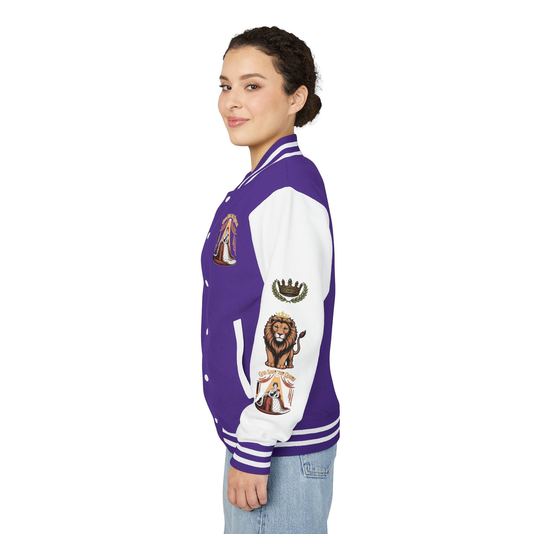 Authentic Royalty "Crowned Queen" Letterman/Varsity Jacket