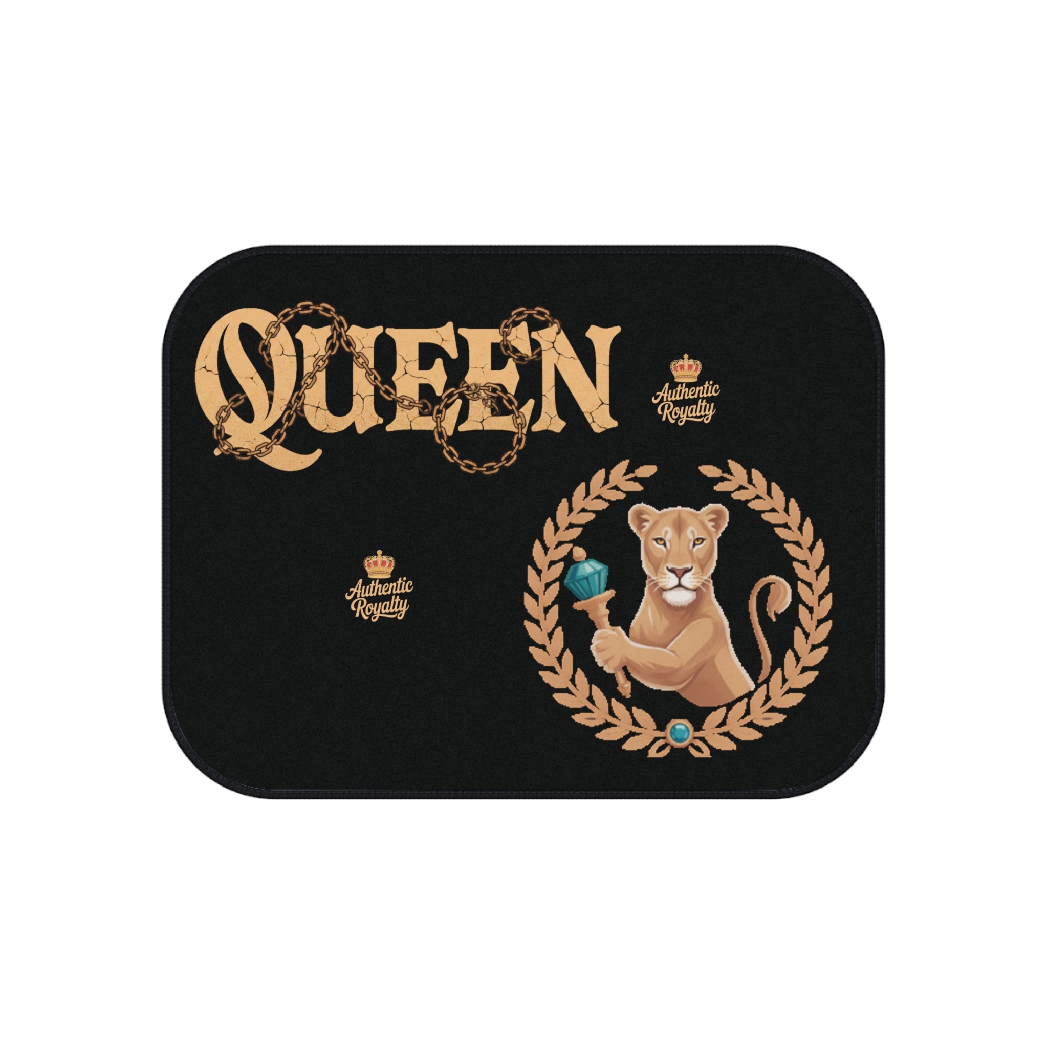 "Queen Lioness" 4 Set Car Mats