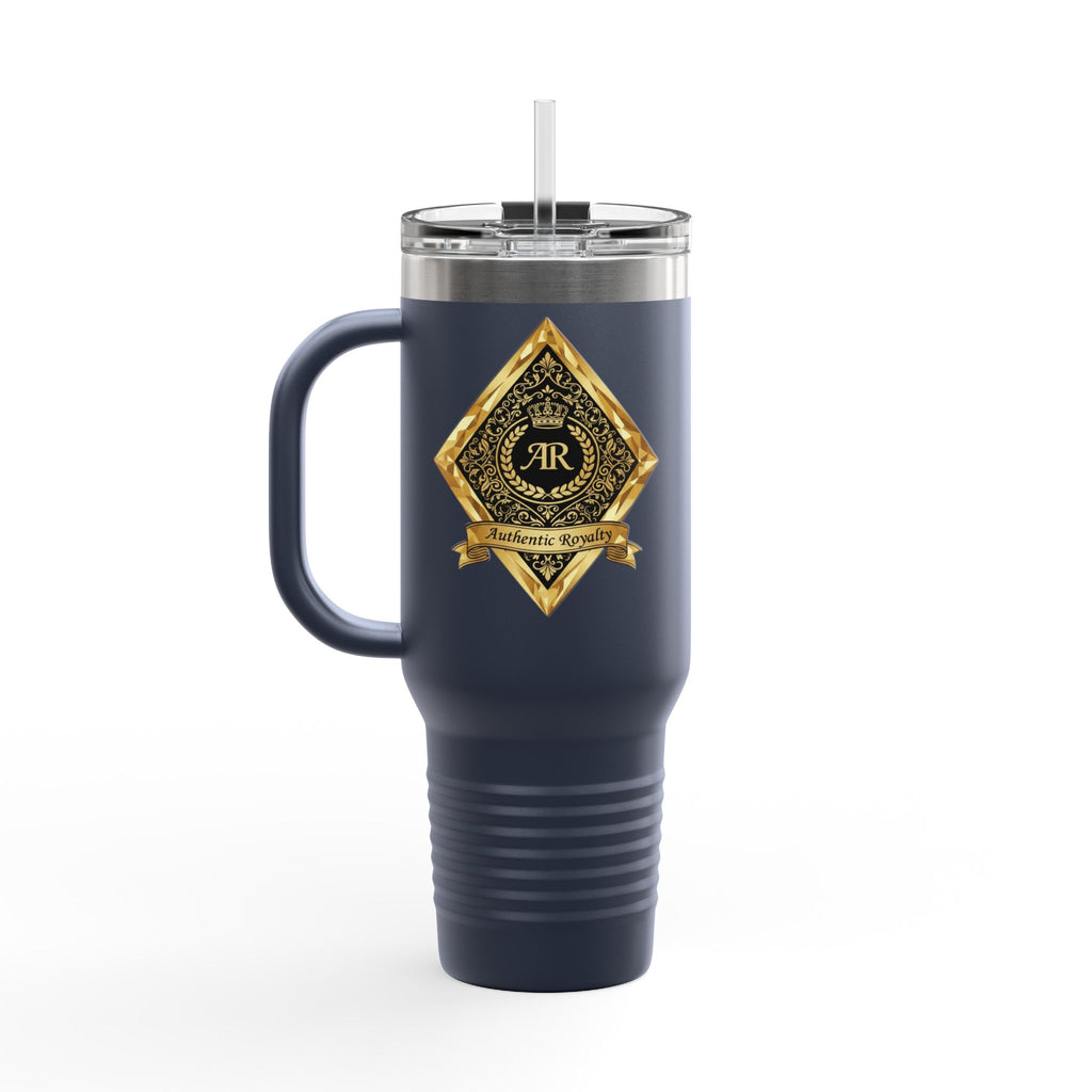 40oz "Gold Crest"  Tumbler