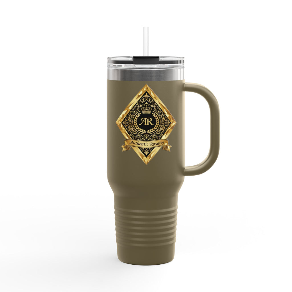 40oz "Gold Crest"  Tumbler