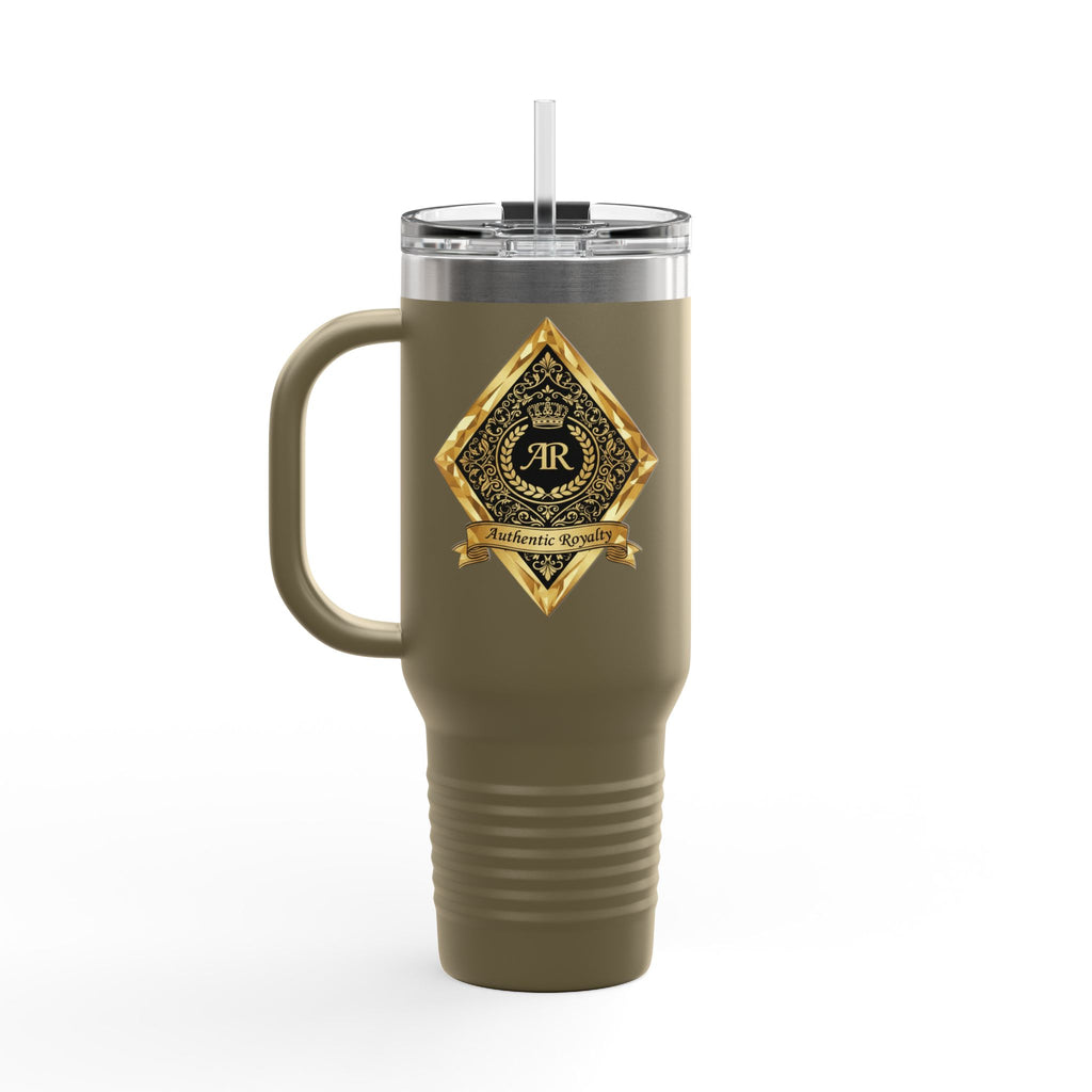 40oz "Gold Crest"  Tumbler