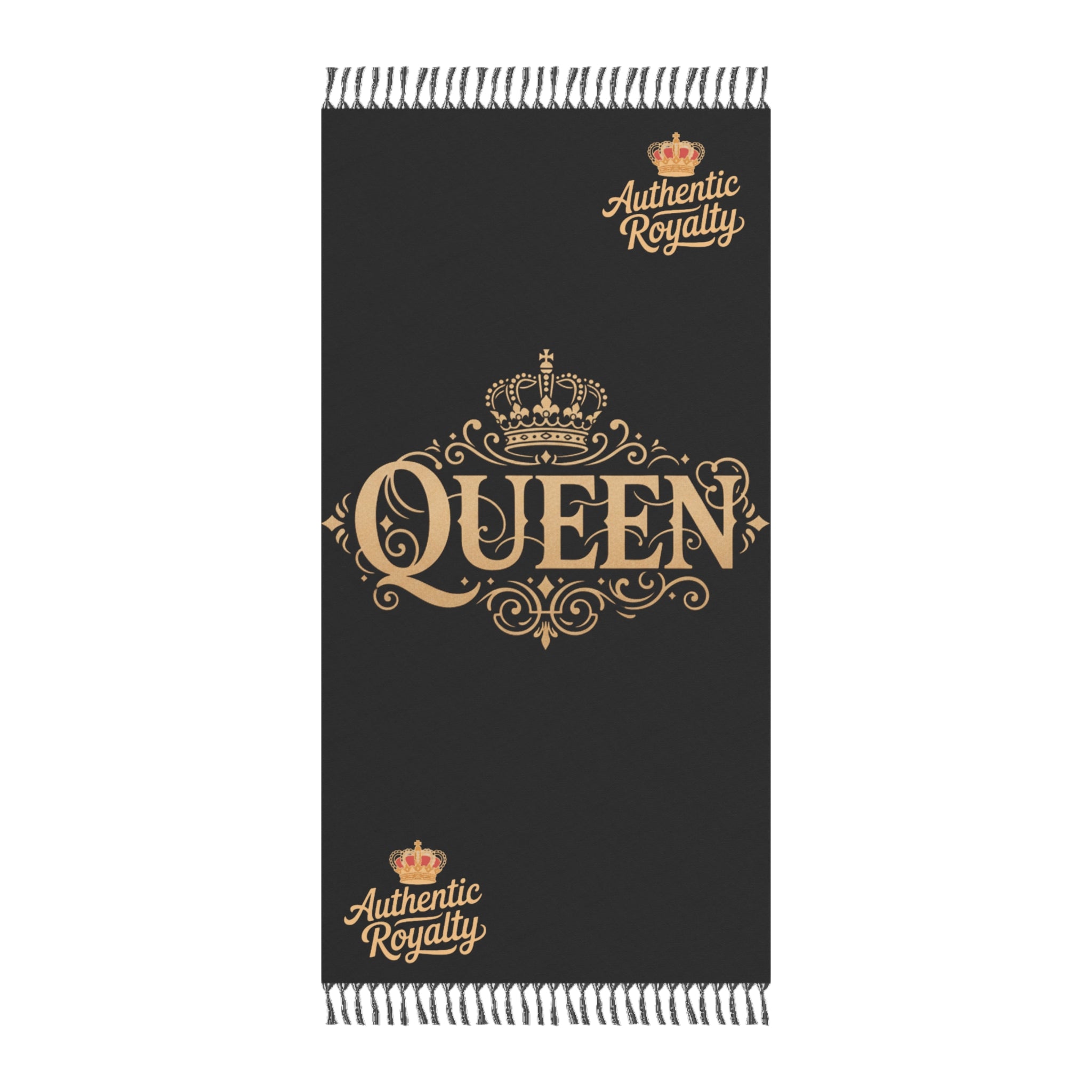Authentic Royalty "Crowned Queen" Boho Beach Towel/Cloth