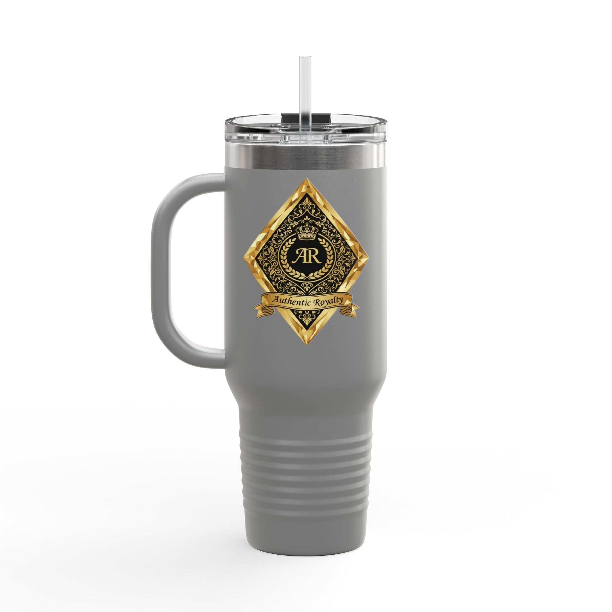 40oz "Gold Crest"  Tumbler