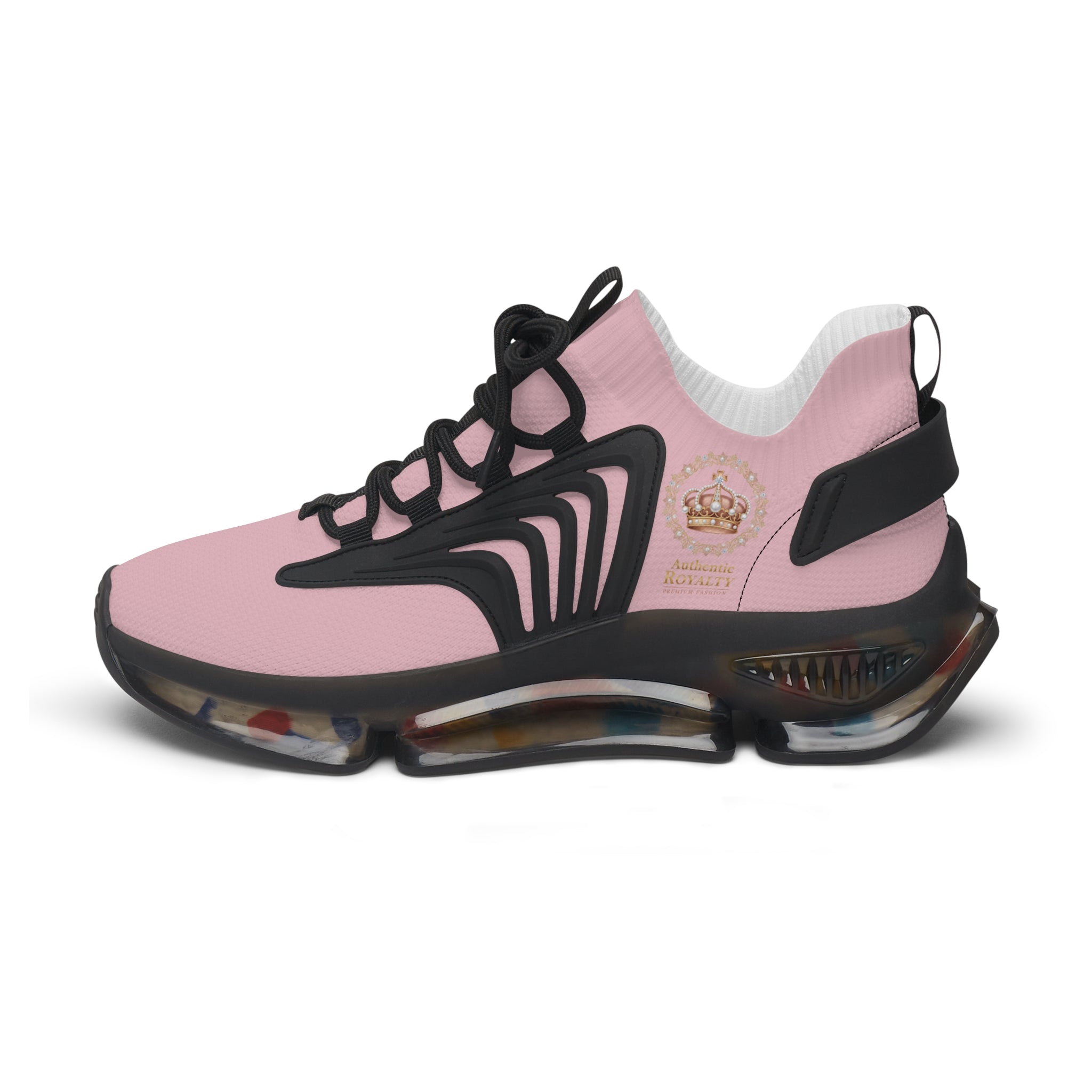 KoolKingKickz Women's "Plush Pink" Mesh Sneakers