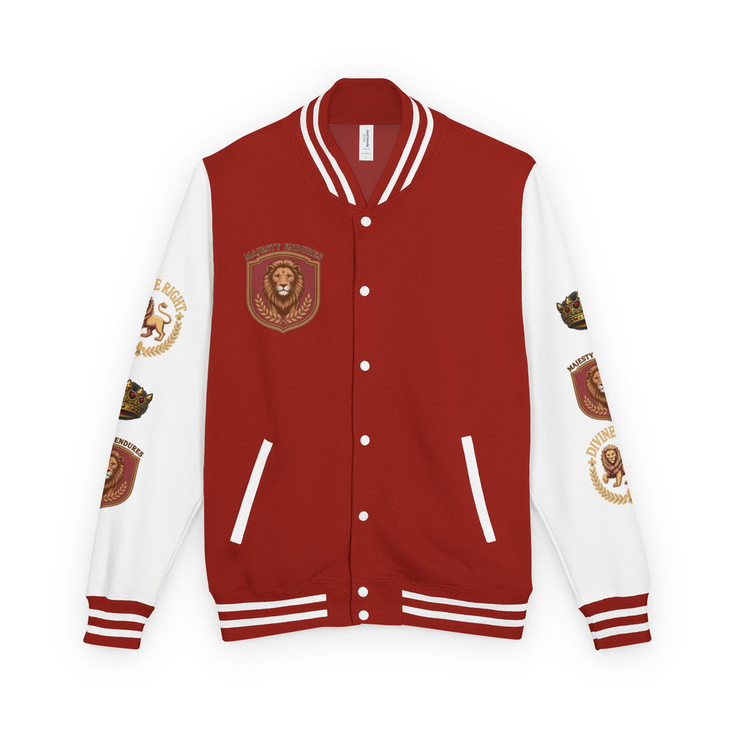Authentic Royalty Men's "Crowned King" Letterman/Varsity Jacket
