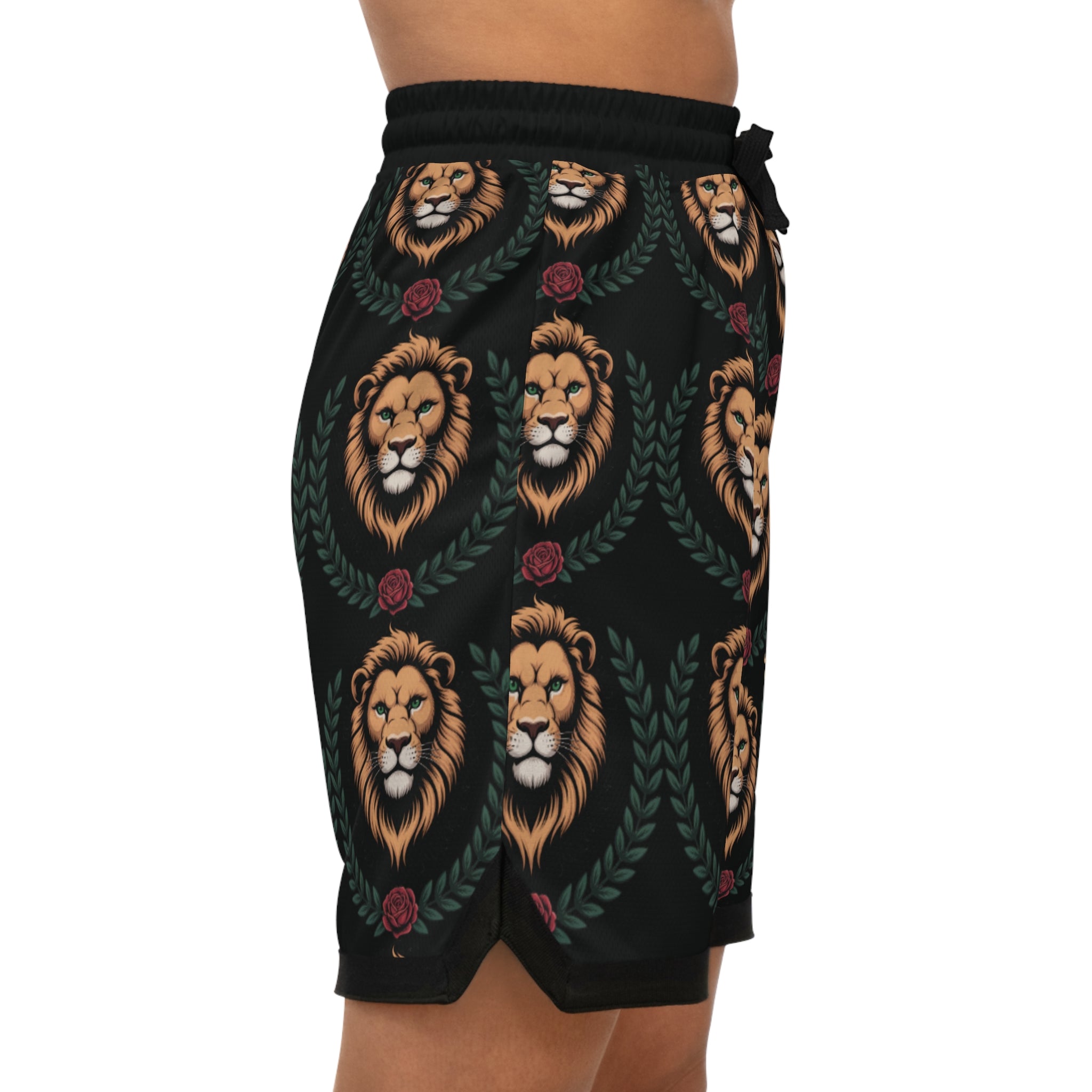 Authentic Royalty "Lion Crest" Basketball Shorts