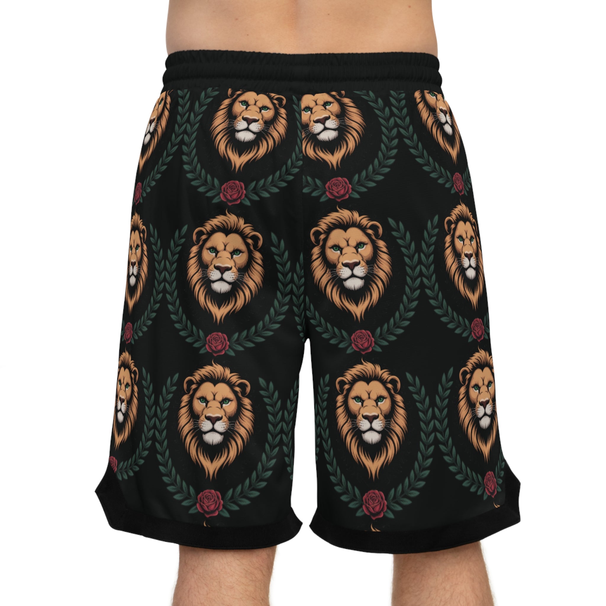 Authentic Royalty "Lion Crest" Basketball Shorts