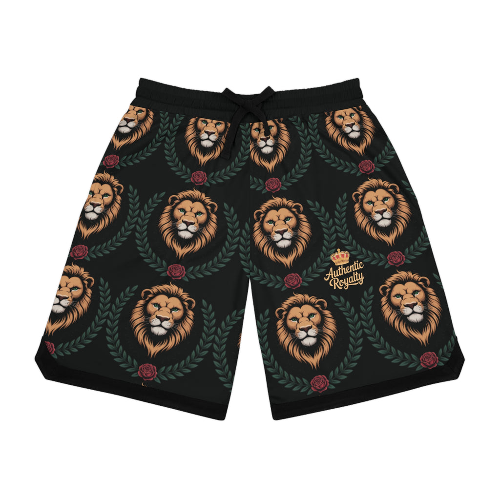 Authentic Royalty "Lion Crest" Basketball Shorts