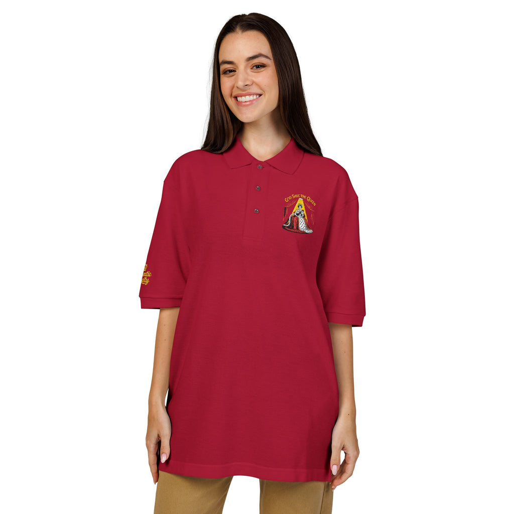 Women's "God Save The Queen" Polo Shirt